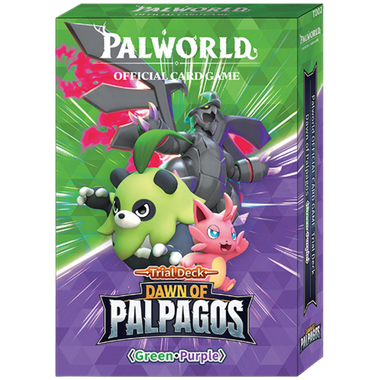 Palworld Official Card Game: Dawn of Palpagos - Green/Purple