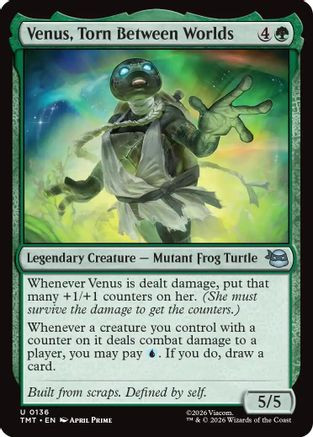 Venus, Torn Between Worlds (TMT-136) - Teenage Mutant Ninja