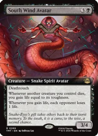 South Wind Avatar (Extended Art) (TMT-269) - Teenage Mutant Ninja Turtles Foil、Wizards of the Coast、kayou