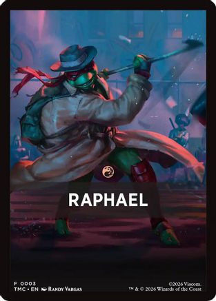 Raphael Theme Card (TMC-003) - Commander: Teenage Mutant Ninja Turtles、Wizards of the Coast、kayou
