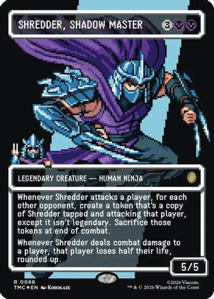 Commander's Plate (Borderless) (TMC-135) - Commander: Teenage