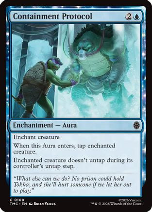 Containment Protocol (TMC-108) - Commander: Teenage Mutant Ninja Turtles、Wizards of the Coast、kayou
