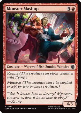 Monster Mashup (TMC-117) - Commander: Teenage Mutant Ninja Turtles、Wizards of the Coast、kayou