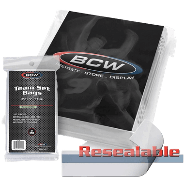 BCW Supplies: Resealable Team Set Bags 100ct.、BCW Supplies、kayou
