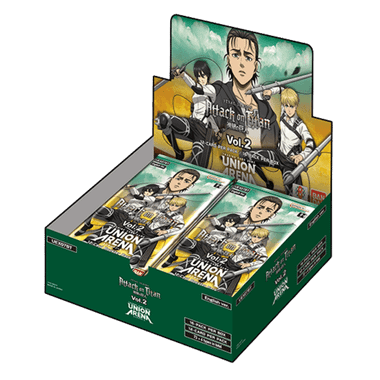 Union Arena TCG: Attack on Titan Vol.2 UEX07BT - Booster Box、Bandai、kayou