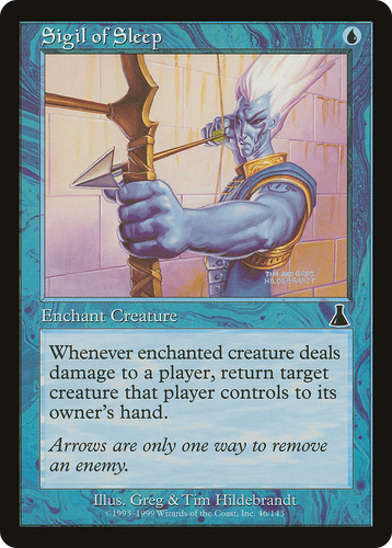 Sigil of Sleep (UDS-046) - Urza's Destiny (MP)、Wizards of the Coast、kayou