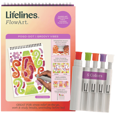 Lifelines FlowArt: Dot-by-Motion - Groovy Vibes、Lifelines、kayou