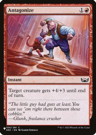 Antagonize (LIST-100) - The List Reprints、Wizards of the Coast、kayou