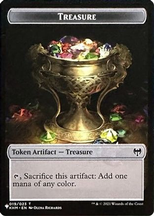 Treasure // Egg Double-Sided Token (LIST-19 // 8) - Secret Lair Drop Series、Wizards of the Coast、kayou