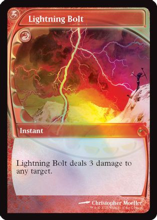 Lightning Bolt (Future Sight) (MFP-001) - Secret Lair Drop Series Foil、Wizards of the Coast、kayou