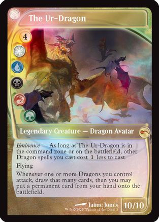 The Ur-Dragon (Future Sight) (MFP-003) - Secret Lair Drop Series Foil、Wizards of the Coast、kayou