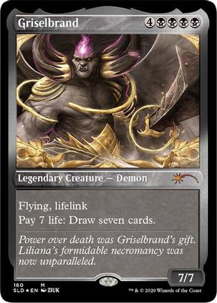 Griselbrand (Foil Etched) (SLD-160) - Secret Lair Drop Series Foil、Wizards of the Coast、kayou