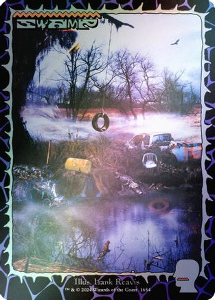 Swamp (1654) (Rainbow Foil) (SLD-1654) - Secret Lair Drop Series Foil、Wizards of the Coast、kayou