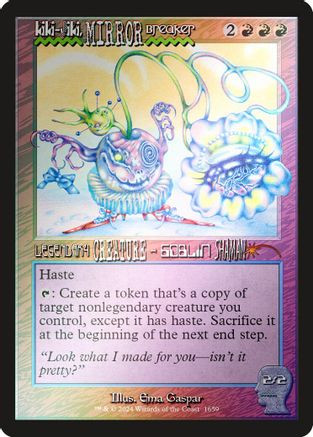 Kiki-Jiki, Mirror Breaker (Rainbow Foil) (SLD-1659) - Secret Lair Drop Series Foil、Wizards of the Coast、kayou