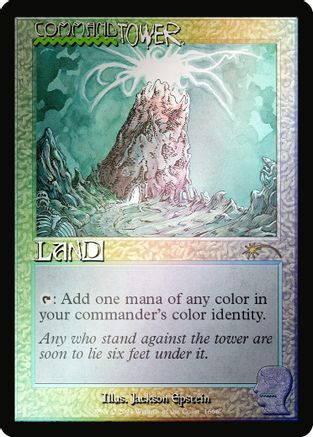 Command Tower (1666) (Rainbow Foil) (SLD-1666) - Secret Lair Drop Series Foil、Wizards of the Coast、kayou