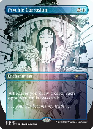 Psychic Corrosion (Rainbow Foil) (SLD-1669) - Secret Lair Drop Series Foil、Wizards of the Coast、kayou