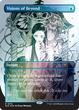 Visions of Beyond (Rainbow Foil) (SLD-1670) - Secret Lair Drop Series Foil、Wizards of the Coast、kayou