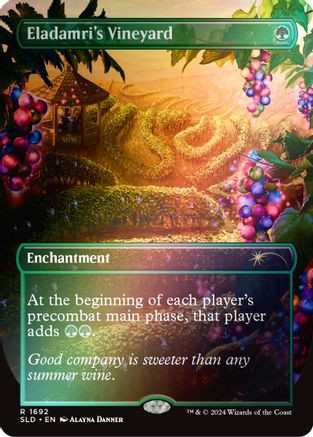 Eladamri's Vineyard (Rainbow Foil) (SLD-1692) - Secret Lair Drop Series Foil、Wizards of the Coast、kayou