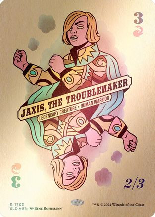 Jaxis, the Troublemaker (Rainbow Foil) (SLD-1703) - Secret Lair Drop Series Foil、Wizards of the Coast、kayou