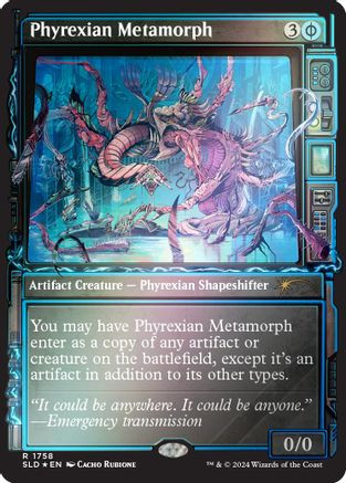 Phyrexian Metamorph (Rainbow Foil) (SLD-1758) - Secret Lair Drop Series Foil、Wizards of the Coast、kayou