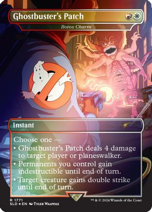 Ghostbuster's Patch - Boros Charm (Rainbow Foil) (SLD-1771) - Secret Lair Drop Series Foil、Wizards of the Coast、kayou