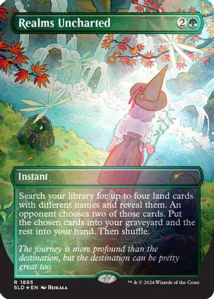 Realms Uncharted (Rainbow Foil) (SLD-1895) - Secret Lair Drop Series Foil、Wizards of the Coast、kayou
