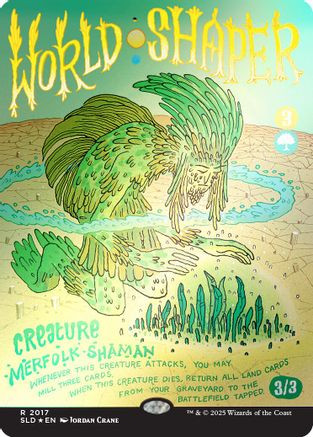 World Shaper (Rainbow Foil) (SLD-2017) - Secret Lair Drop Series Foil、Wizards of the Coast、kayou