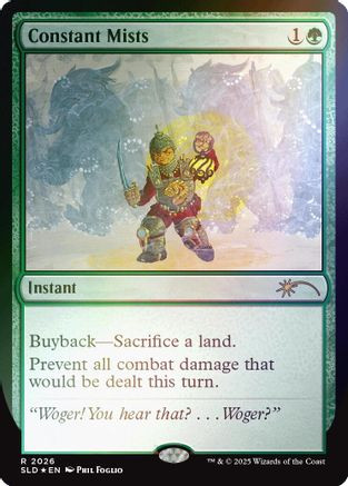 Constant Mists (2026) (Rainbow Foil) (SLD-2026) - Secret Lair Drop Series Foil、Wizards of the Coast、kayou