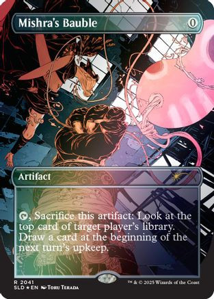 Mishra's Bauble (2041) (Rainbow Foil) (SLD-2041) - Secret Lair Drop Series Foil、Wizards of the Coast、kayou