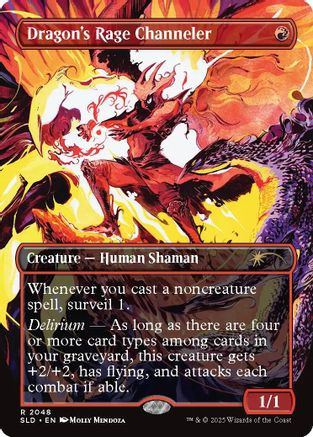 Dragon's Rage Channeler (2048) (SLD-2048) - Secret Lair Drop Series、Wizards of the Coast、kayou