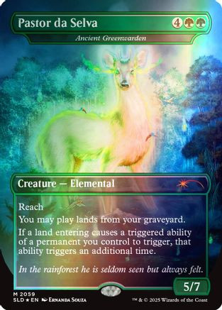 Selvala, Explorer Returned (Rainbow Foil) (SLD-1914) - Secret Lair