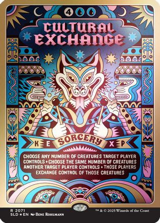 Cultural Exchange (Rainbow Foil) (SLD-2071) - Secret Lair Drop Series Foil、Wizards of the Coast、kayou