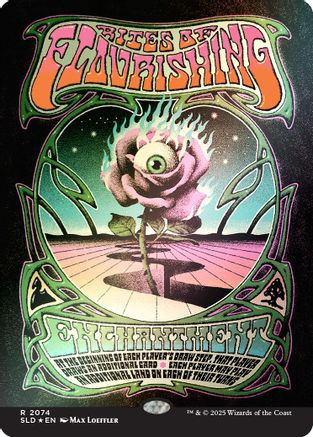 Rites of Flourishing (2074) (Rainbow Foil) (SLD-2074) - Secret Lair Drop Series Foil、Wizards of the Coast、kayou