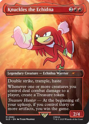 Knuckles the Echidna (SLD-2082) - Secret Lair Drop Series、Wizards of the Coast、kayou