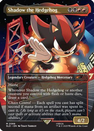 Shadow the Hedgehog (SLD-2086) - Secret Lair Drop Series、Wizards of the Coast、kayou