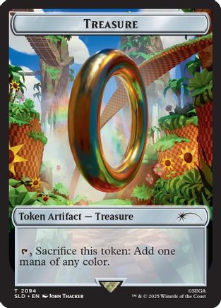 Treasure Token (2094) (SLD-2094) - Secret Lair Drop Series、Wizards of the Coast、kayou