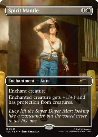 Spirit Mantle (SLD-2451) - Secret Lair Drop Series、Wizards of the Coast、kayou