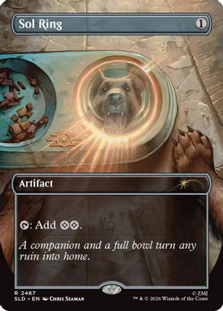 Sol Ring (2467) (SLD-2467) - Secret Lair Drop Series Foil、Wizards of the Coast、kayou