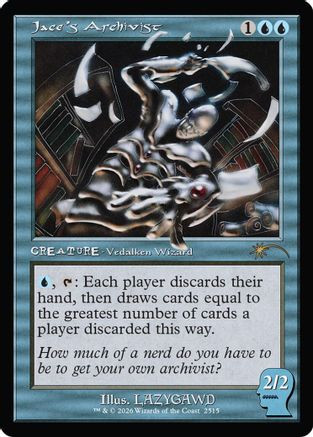 Jace's Archivist (SLD-2515) - Secret Lair Drop Series Foil、Wizards of the Coast、kayou