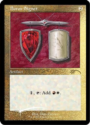 Boros Signet (Foil Etched) (SLD-291) - Secret Lair Drop Series Foil、Wizards of the Coast、kayou