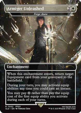 Armiger Unleashed - Forge Anew (SLD-7002) - Secret Lair Drop Series、Wizards of the Coast、kayou
