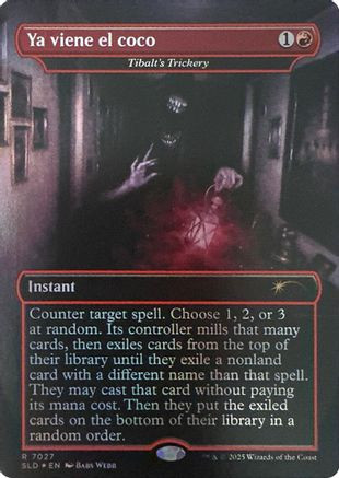 Ya viene el coco - Tibalt's Trickery (Rainbow Foil) (SLD-7027) - Secret Lair Drop Series Foil、Wizards of the Coast、kayou