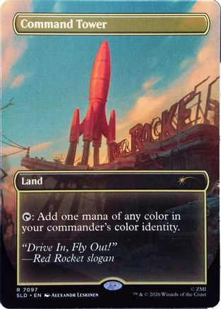 Command Tower (7097) (SLD-7097) - Secret Lair Drop Series、Wizards of the Coast、kayou
