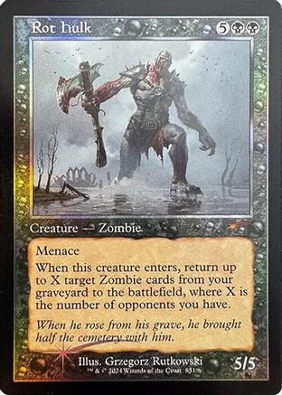 Rot Hulk (Retro Frame) (SLD-851) - Secret Lair Drop Series Foil、Wizards of the Coast、kayou