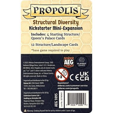 Propolis: Structural Diversity Mini-Expansion - Kickstarter Promo (Add to cart to see price)、Alderac Entertainment Group、kayou