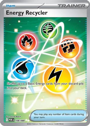 green energy pokemon card - Grass 278/193 - Paldea Evolved Card Number / Rarity Grass Energy" Greeting Card for