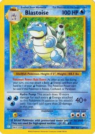 Blastoise 3 - Trading Card Game Classic Holofoil、The Pokémon Company、kayou