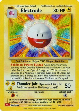 Electrode 11 - Trading Card Game Classic Holofoil、The Pokémon Company、kayou