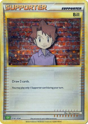 Bill (CLV) 18 - Trading Card Game Classic Holofoil、The Pokémon Company、kayou