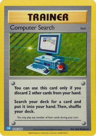 Computer Search (CLB) 20 - Trading Card Game Classic Holofoil、The Pokémon Company、kayou